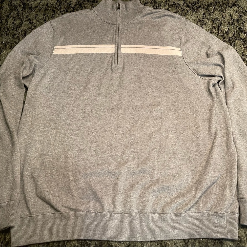 ☑️Excellent condition, VERY SOFT Banana Republic size XL gray Men’s sweater